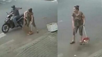 Vietnamese woman laughs off thief’s gold snatching as it turns out to be fake