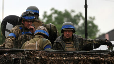 Ukraine recaptures villages, Russia shoots down fighter jet amid flooding