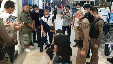 Gutsy guards apprehend armed bank robber after 207,000 baht theft near Bangkok
