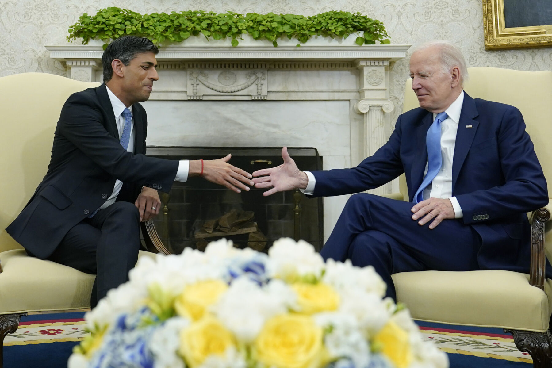 Biden and Sunak unveil Atlantic Declaration boosting defence, renewable energy ties