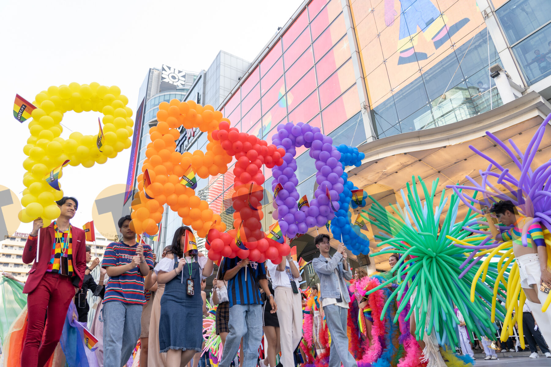 Pride Ceremony at CentralwOrld 