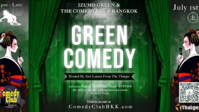 First-Ever GREEN COMEDY Night at Izumo Green: A dazzling blend of comedy and culture | Thaiger