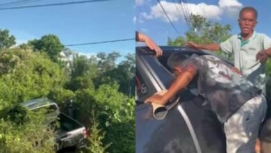 Thai man dies in car accident despite villagers’ efforts to save him