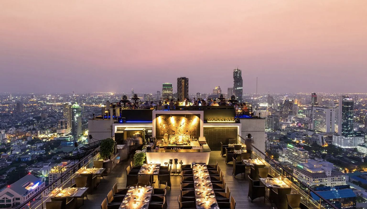 Sathorn Bangkok, Vertigo and Moon Bar at the Banyan Tree Hotel