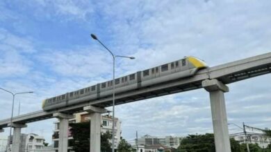 Free rides on Bangkok’s Yellow Line monorail during June trial