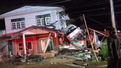 Motorist crashes into house causing 2 million baht in damages, leaves family homeless