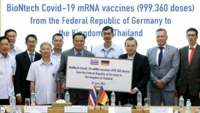 Germany’s vaccine donation: A million Pfizer doses to strengthen Thai Health Ministry