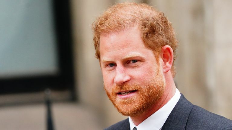 Prince Harry accuses Daily Mirror of hacking Diana’s voicemails