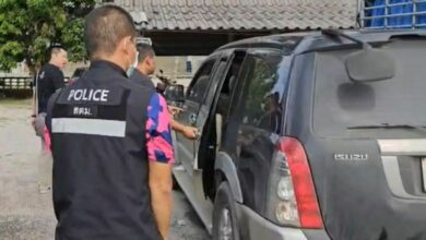Driver arrested for smuggling 13 illegal Myanmar migrants in Songkhla