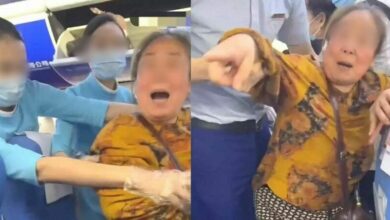 Turbulent twist: Elderly woman threatens to vomit on, assault young flyer over pre-booked seat (video)