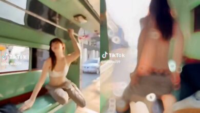 Tik-shock: Baht bus operator gets tough on risqué ride with Chinese viral vixen