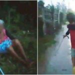 97 year old Thai grandmother abandoned on road by daughter, found soaking in rain | Thaiger