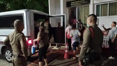 Nonthaburi police shut down major underground gambling den, arrest 49