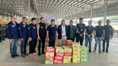 Songkhla police seize 620,000 meth pills hidden in sunflower seed crates