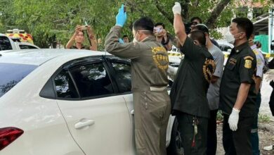 Car sales consultant found dead in Nonthaburi temple parking lot