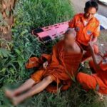 Lorry driver&#8217;s fatigue causes fatal accident with monks in Nakhon Ratchasima | Thaiger