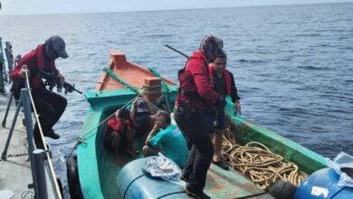 Marine police seize Vietnamese fishing vessels in Songkhla crackdown