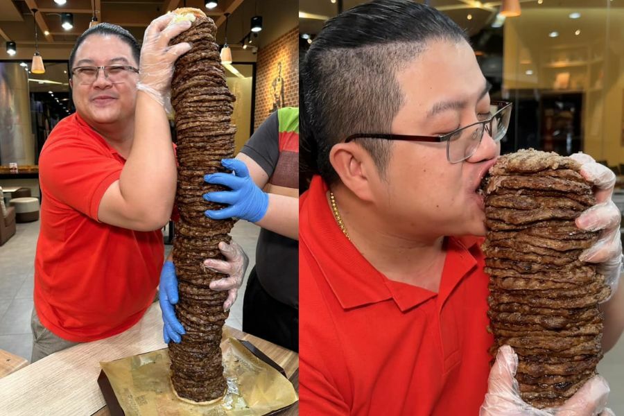 Burger King Thailand Added An Unlimited Meat Burger & It's The