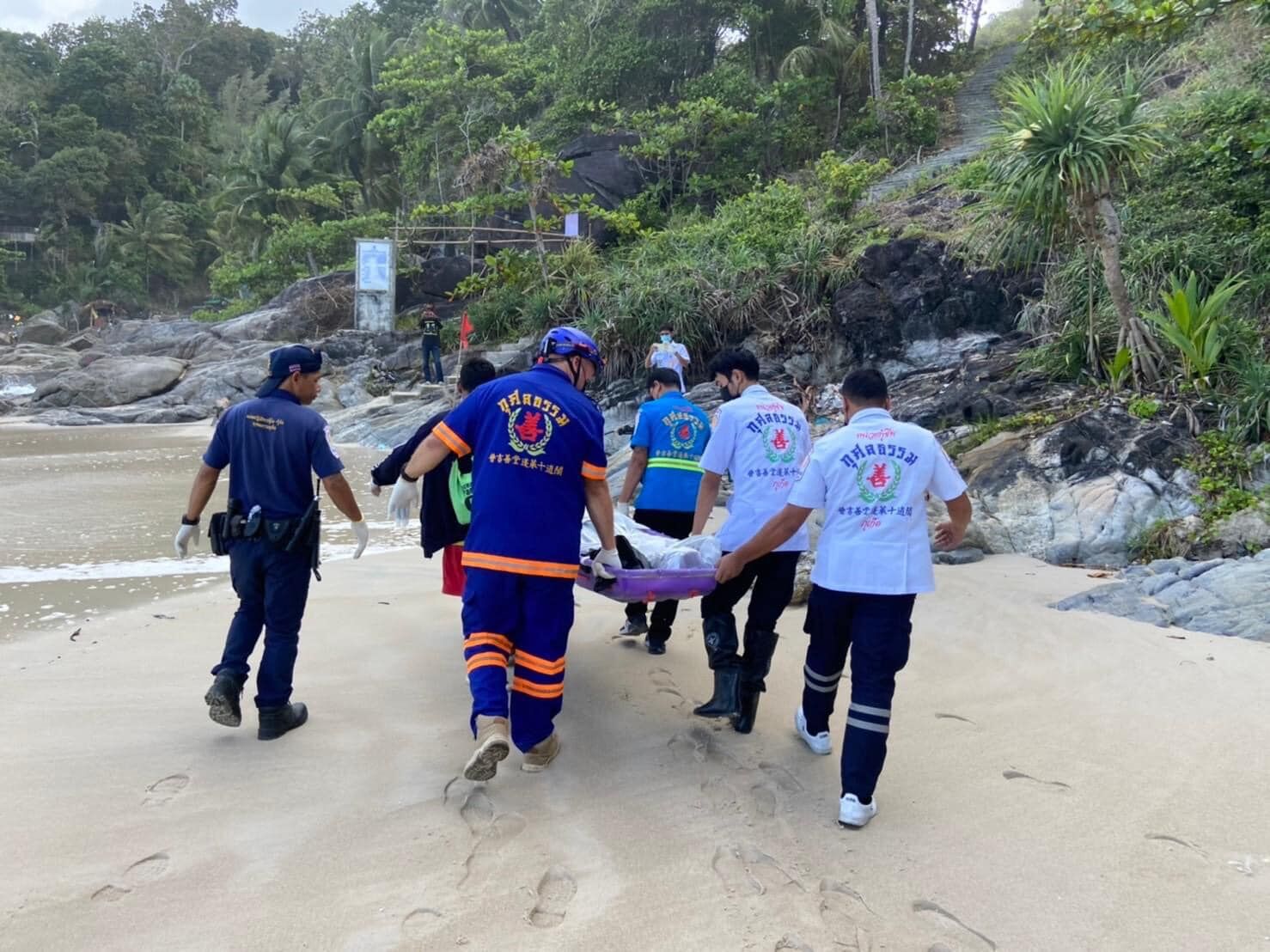 Senegalese tourist’s body recovered at Freedom Beach in Phuket