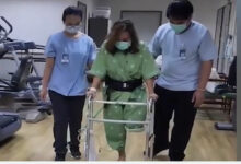 Triumphant strides: Thai mother amputee defies odds, on road to recovery (video) | Thaiger