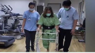 Triumphant strides: Thai mother amputee defies odds, on road to recovery (video)