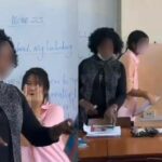Bangkok student&#8217;s offensive gesture triggers backlash: Netizens condemn racism and lack of respect toward black teacher | Thaiger