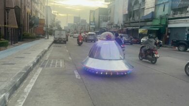 Pattaya UFO spotting instills joy instead of panic and fear