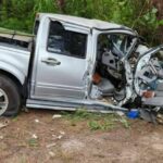 Car accident pins Phuket man&#8217;s legs in crushed car | Thaiger