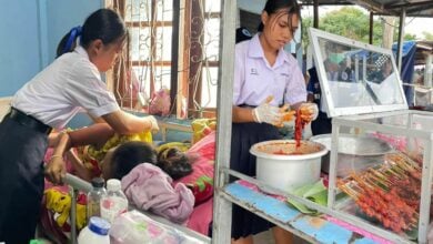 Grilling for love: Thai teen’s sizzle to support bedridden mother melts hearts in northeastern Thailand