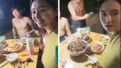 Shanghai crab feast video cracks the Internet: Busty beauty steals spotlight over seafood