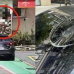 Pedestrian&#8217;s pavement protest takes a toll on illegally parked car, driver pays the price | Thaiger