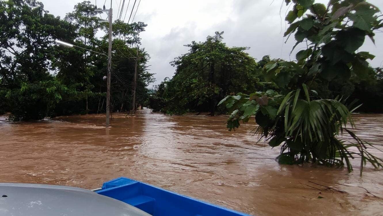 Prachin Buri villages soaked as forest stream’s overflow leads to distress in central Thailand