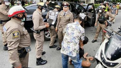 Bangkok man’s high-speed chase ends in arrest