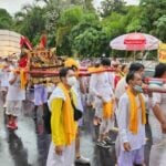 Rain doesn&#8217;t dampen spirits at the Phuket Vegetarian Festival | Thaiger