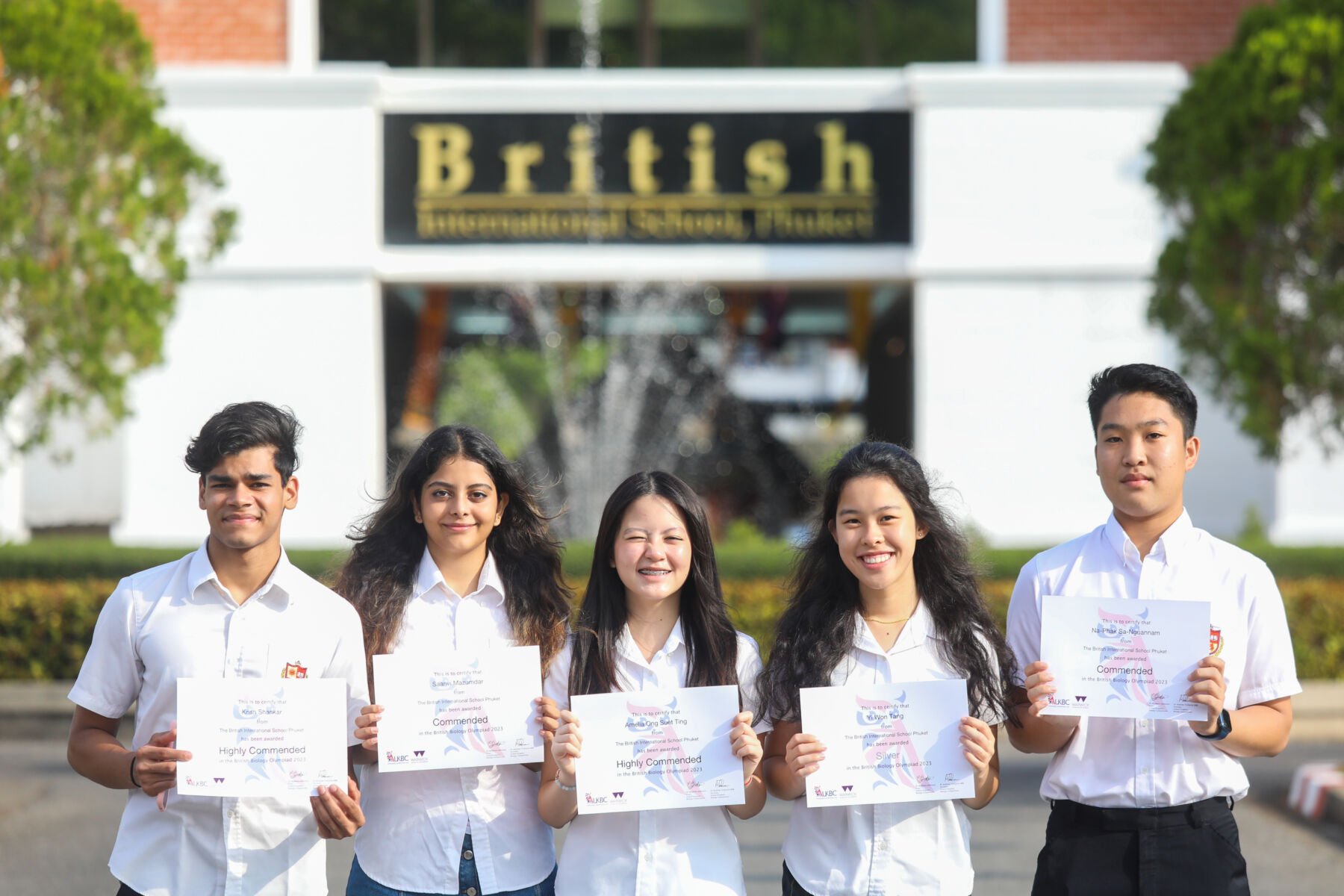 Saanvi and her friends won awards at the British Biology Olympiad 2023.