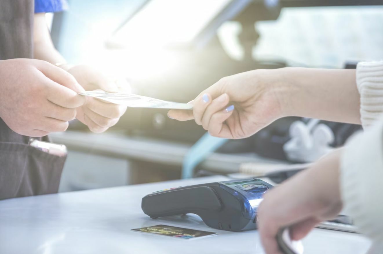 A transaction. Opening a bank account in Thailand.