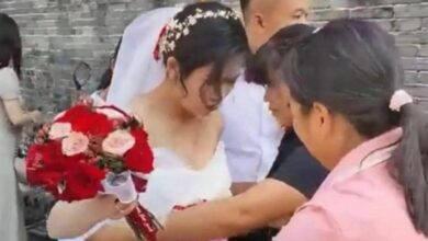 Chinese wedding apron ritual sparks social media backlash