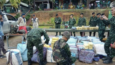 Chiang Mai military seize 12.2 million meth pills