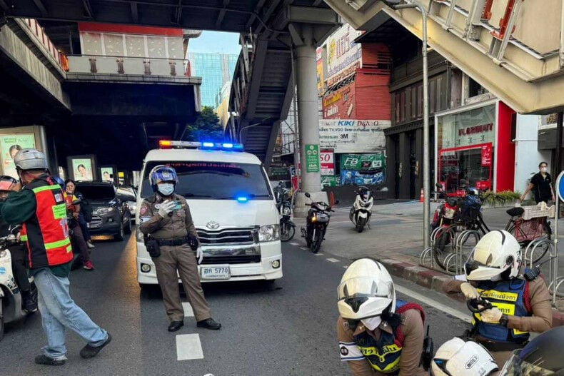 Italian man plunges to death at Bangkok’s Sanam Pao BTS Station