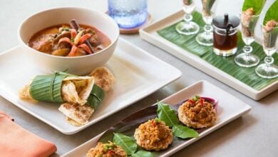 Thai food that have an Indian twist