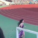 Chinese student steals show at sports festival in backless dress | Thaiger