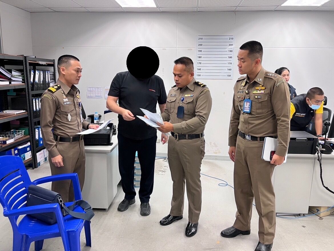 Wanted Russian man arrested at airport for shooting in Phuket