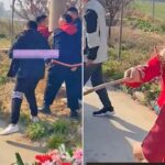 Bride defends groom from pranksters at their wedding in Sichuan, China | Thaiger