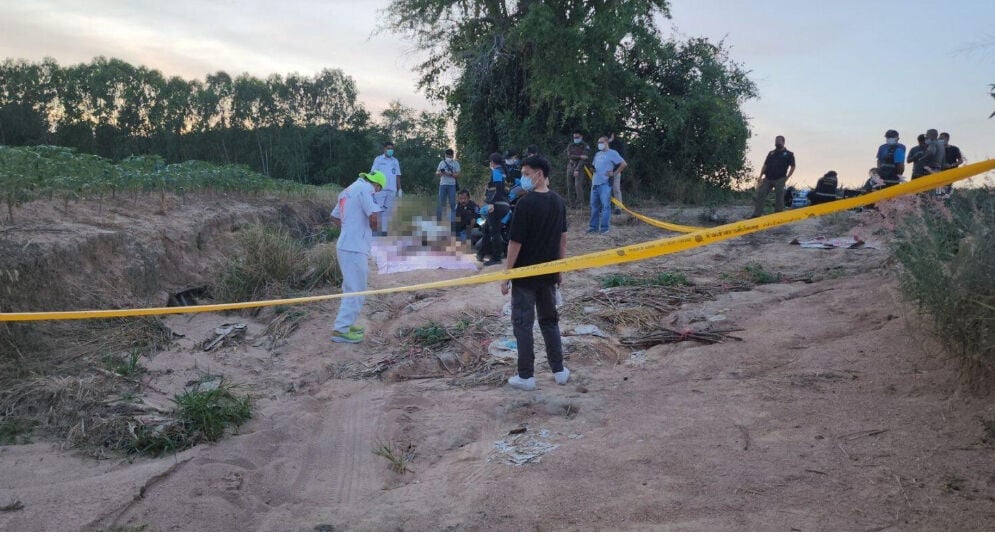 Chilling cassava discovery: Unidentified woman’s body unearthed near Huay Yai highway