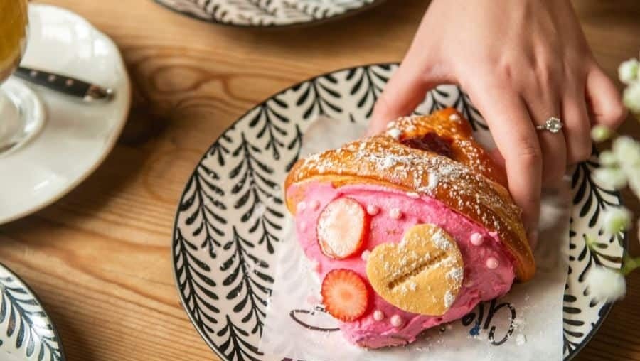 Croissant at Gigi Eatery Asoke