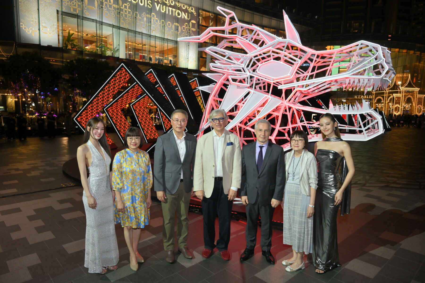 ICONSIAM Celebrates The Year Of The Dragon With The Magic Dragon 2024   04 The Magic Dragon 2024 By Miguel Chevalier 