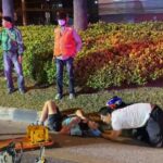 Three injured in motorcycle accident on Pattaya Central Road | Thaiger