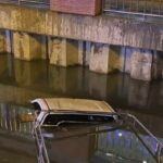 Pickup truck plunges into Bangkok canal in shocking late-night incident | Thaiger