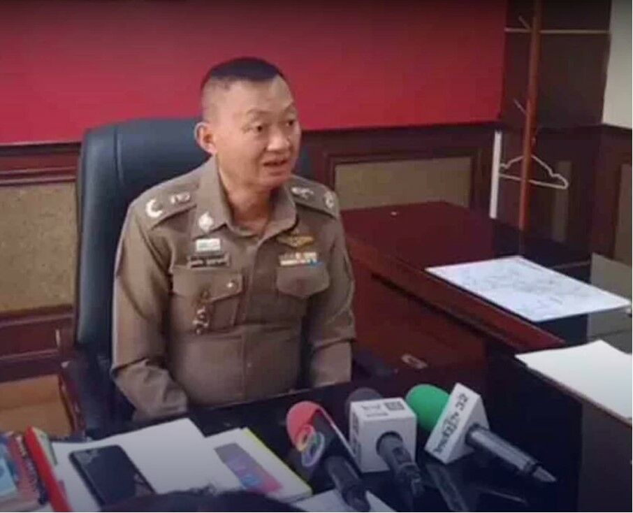 Police inspector transferred to inactive post following son’s murder involvement in Sa Kaeo