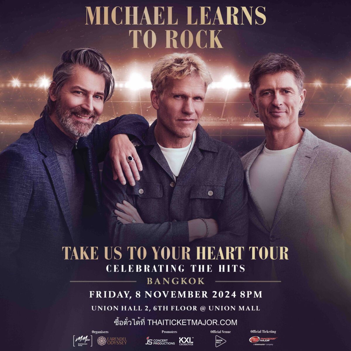 Michael Learns to Rock Take Us To Your Heart Tour concert in Bangkok